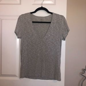 Pacsun Grey Crop Top